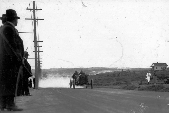 Billy Carson in car number 2, one of the finishers
