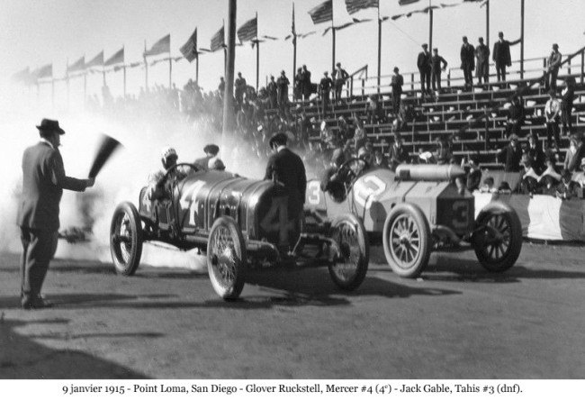 Glover Ruckstell in Mercer number 4, alongside Jack Gable