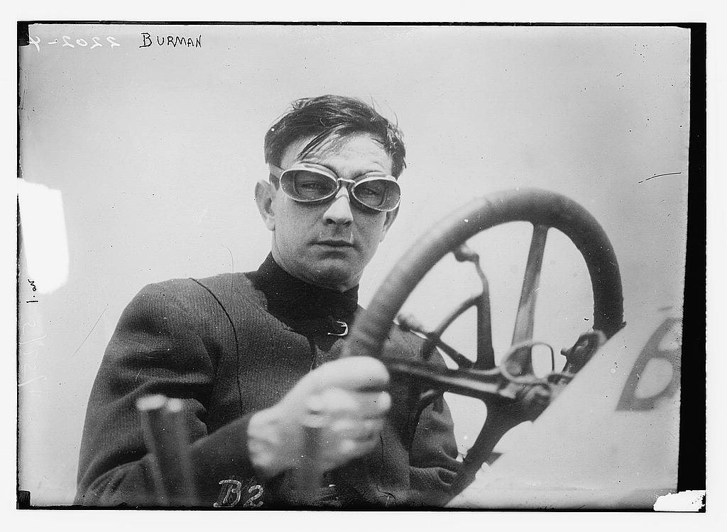 Bob Burman. He was killed at Corona in April 1916